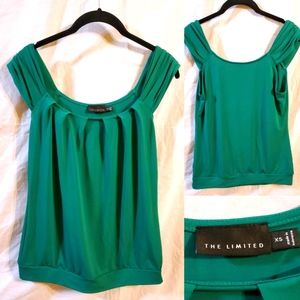 The Limited - soooo cute green top